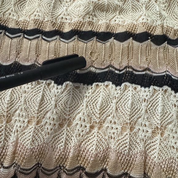 Missoni Beige and Brown Striped Midi Dress - Picture 12 of 14